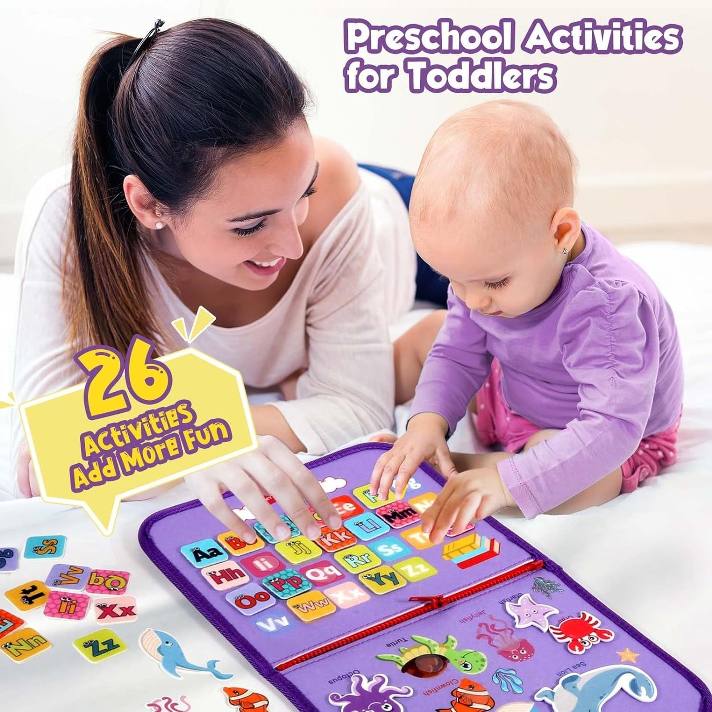 felt learning board busy board