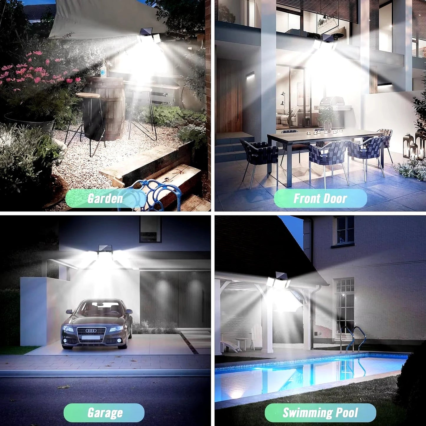 🔥 Limited-Time Offer — Smart Sensor Solar Outdoor Courtyard Wall Light