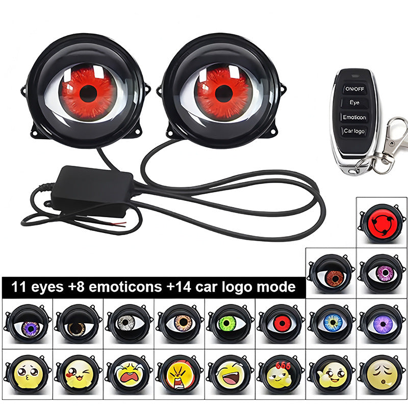🚗👁️Christmas discount 50% off LED Evil Eye headlights