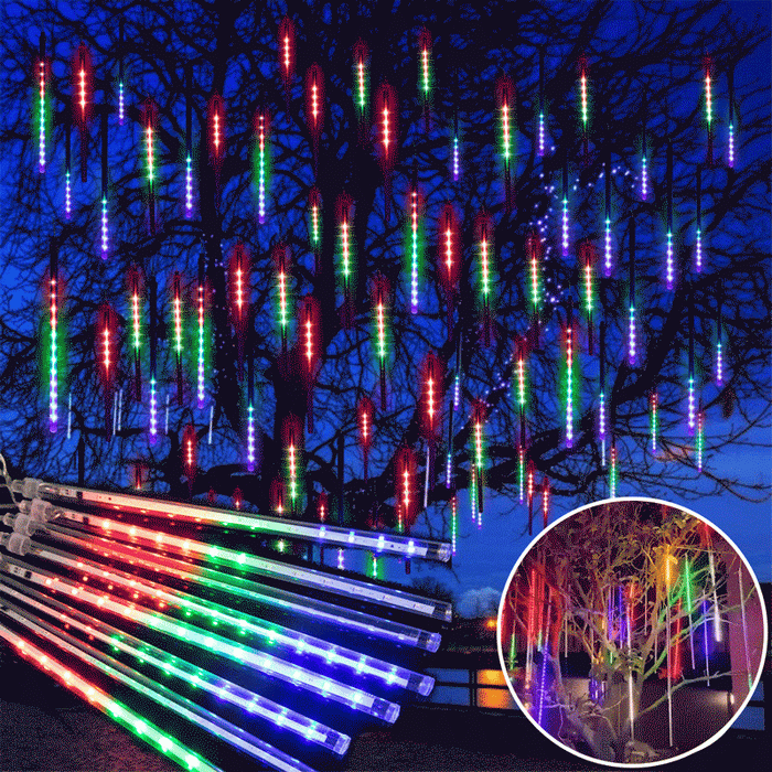 snowfall icicle led lights