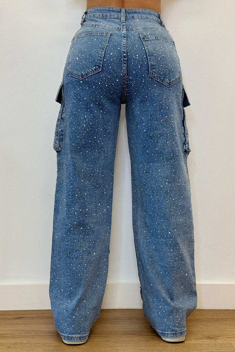 Rhinestone Jeans – Wear Your Confident Look with Comfortable Freedom of Movement