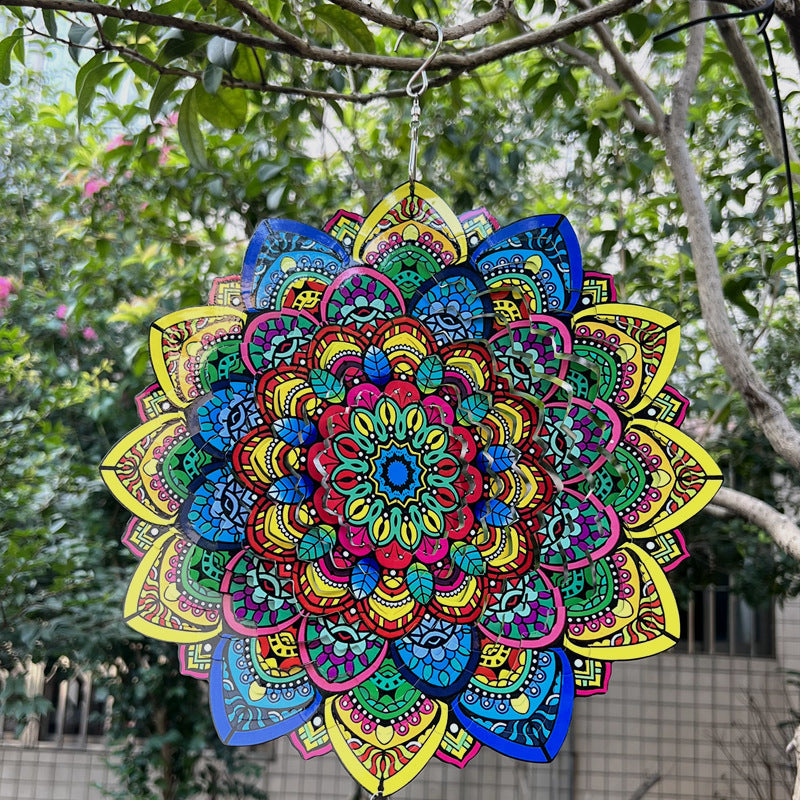 3D Effect Wind Spinners