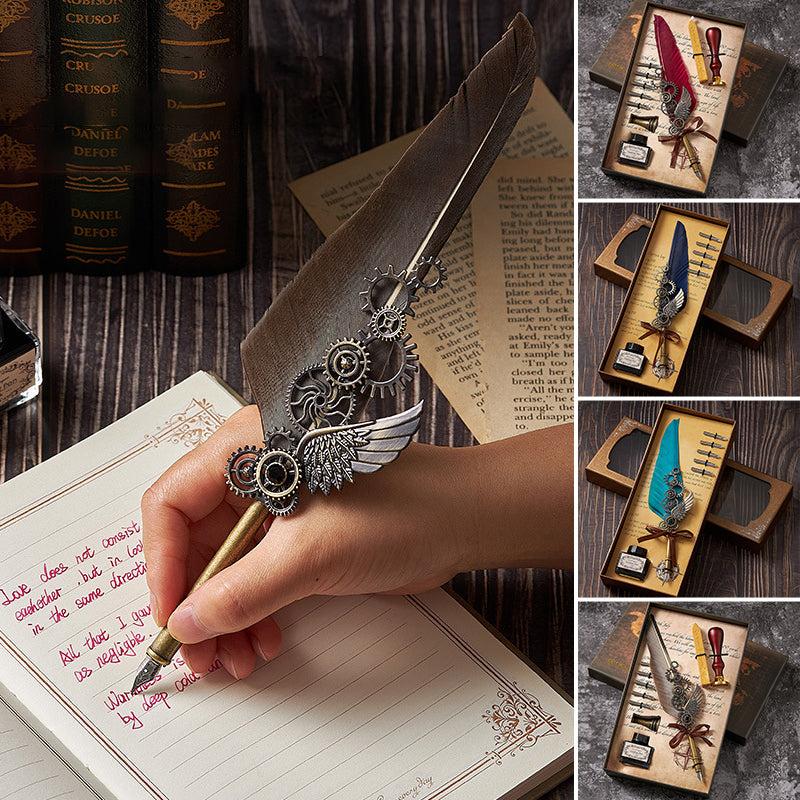 Vintage Feather Pen