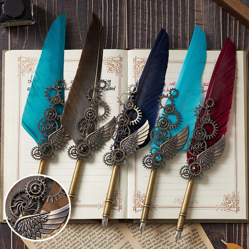 Vintage Feather Pen