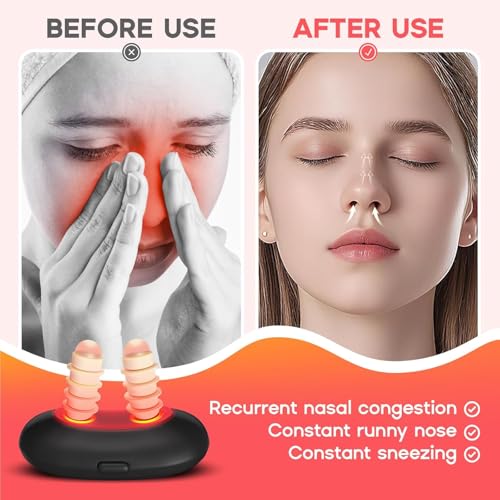 Nasal Relief Device | Infrared Heat Therapy | Compact Design | Congestion Support | NasoTherm
