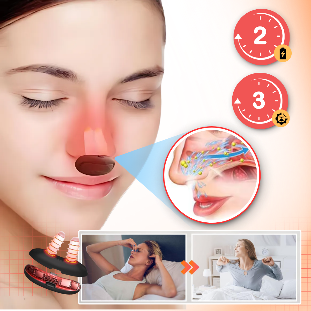 Nasal Relief Device | Infrared Heat Therapy | Compact Design | Congestion Support | NasoTherm