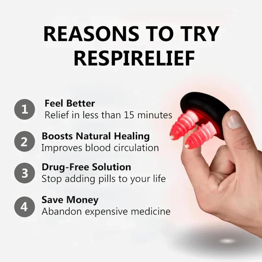 Nasal Relief Device | Infrared Heat Therapy | Compact Design | Congestion Support | NasoTherm