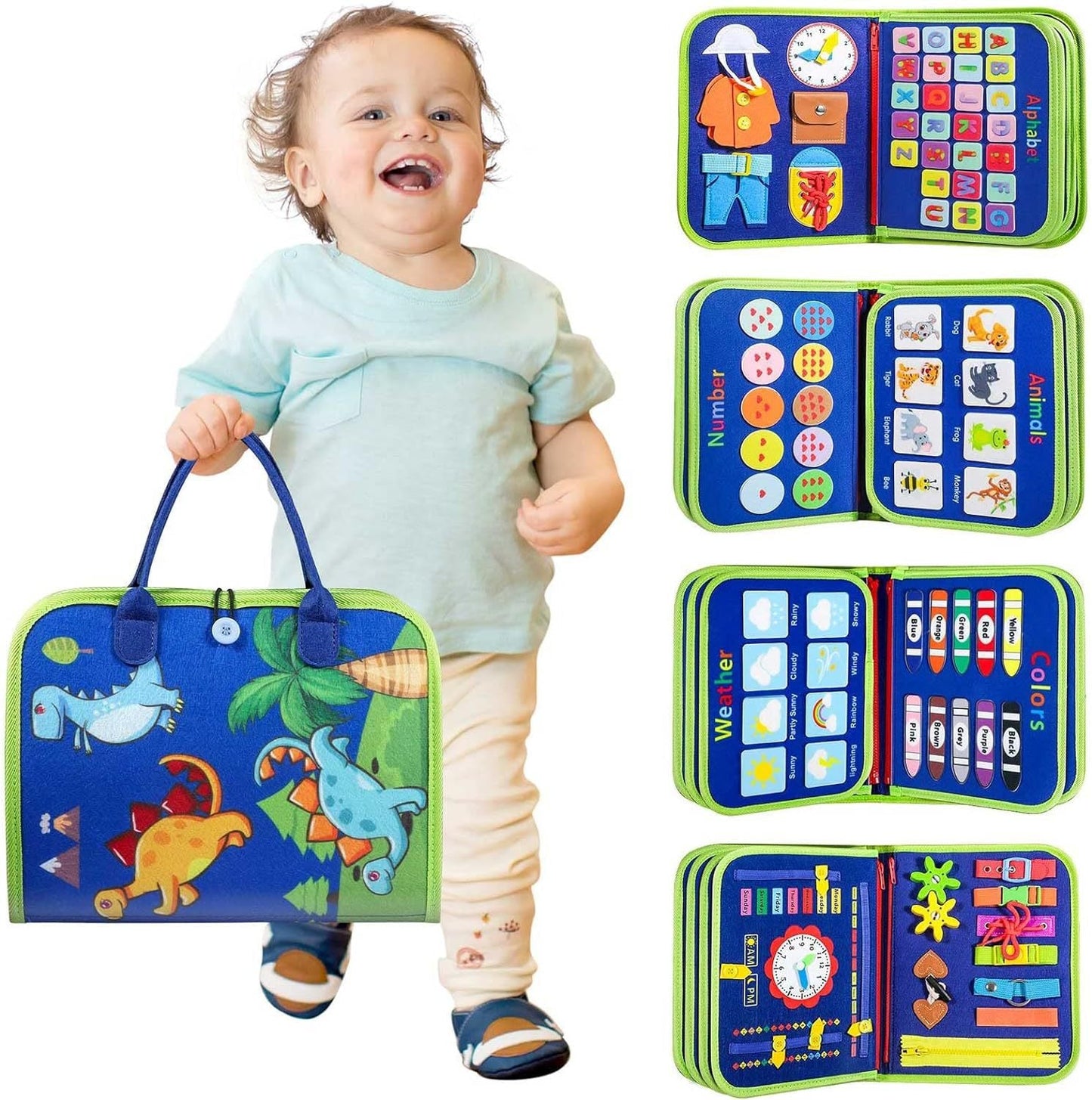 felt learning board busy board