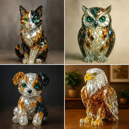 🔥This week's hot sale🔥Crystal Animal Sculptures