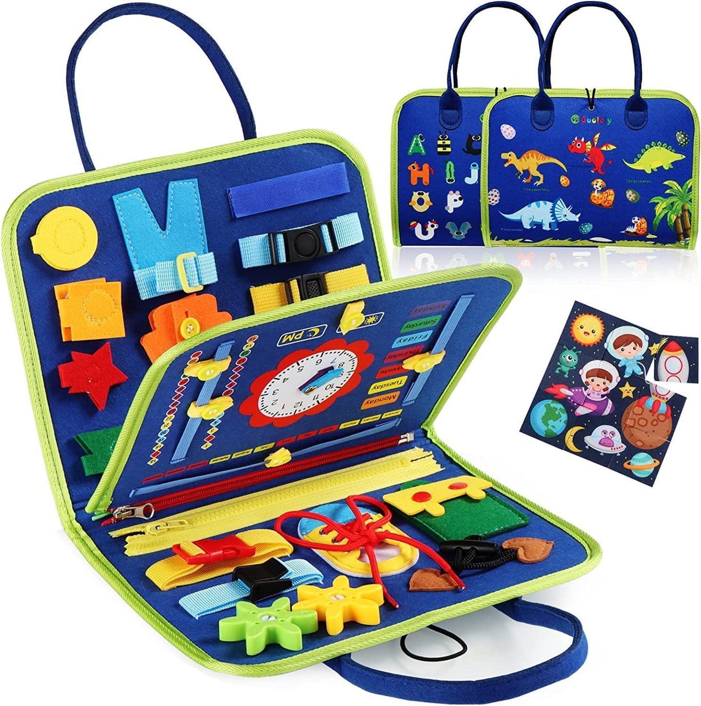 felt learning board busy board