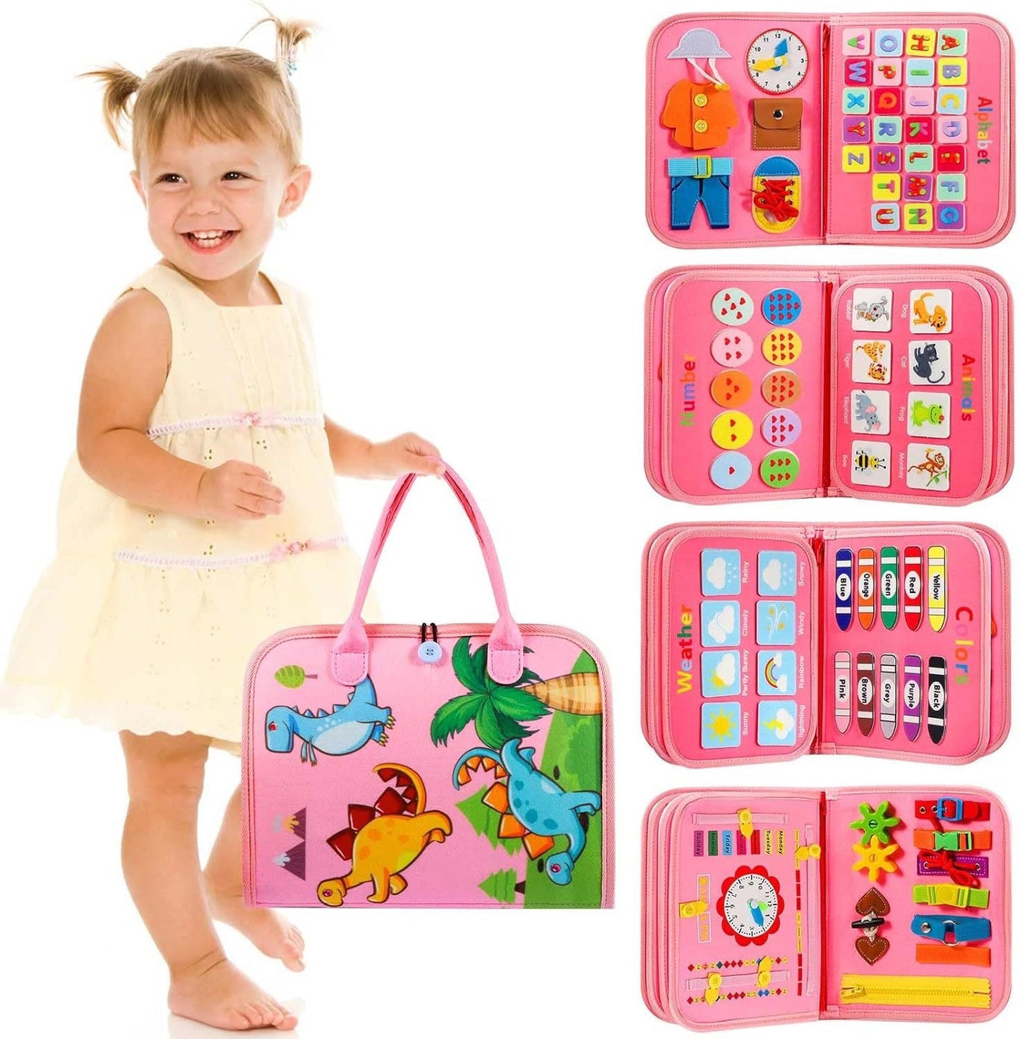 felt learning board busy board