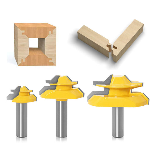 🔥45-degree Lock Miter Router Bit - 1/2" Shank