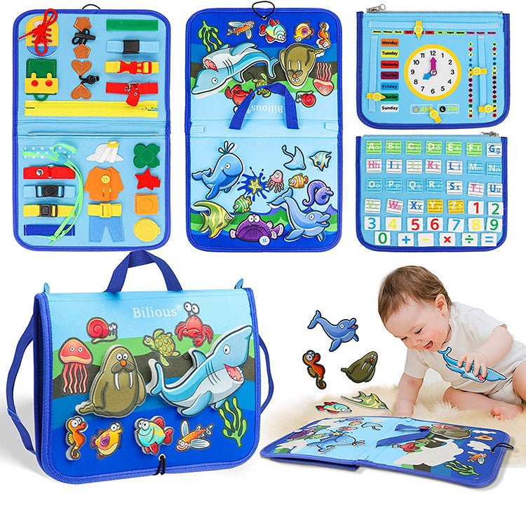 felt learning board busy board