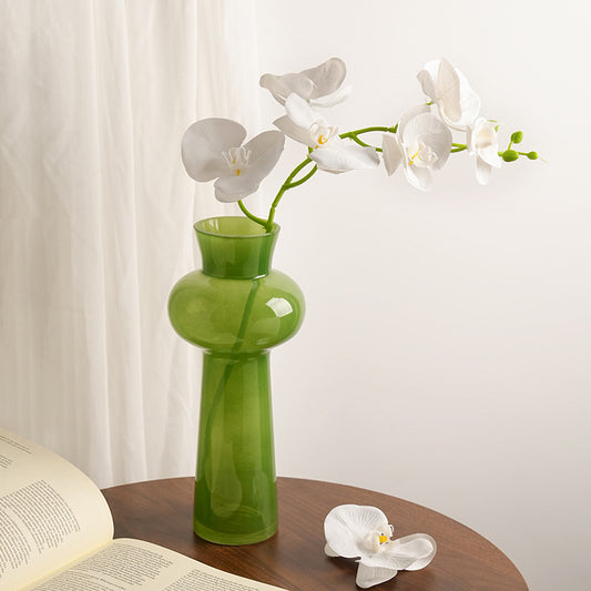 Luxury high-end vase guest table wine cabinet French soft decoration hydroponic flower pot