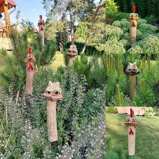 Hidden Chick Garden Decoration