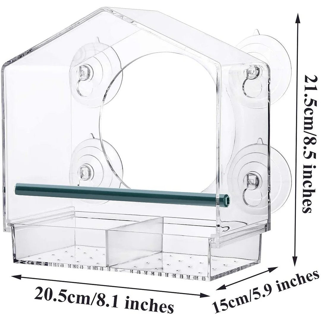 Window Bird Feeder For Outside