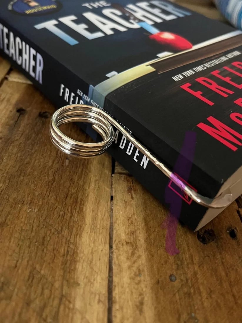 🔥Book Holder Ring Bookmark