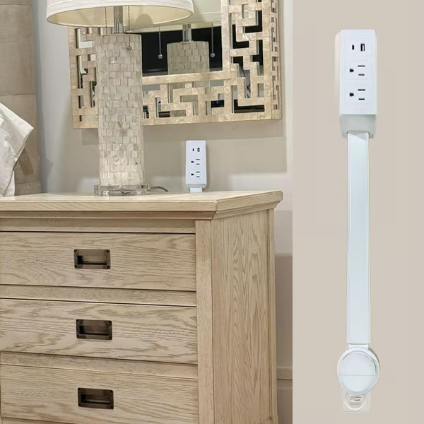 Power exactly where you need it, without cable clutter and easy to use