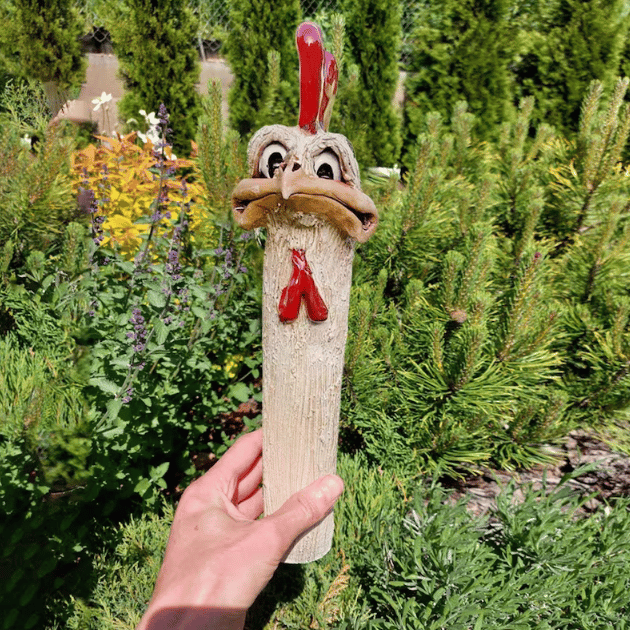 Hidden Chick Garden Decoration
