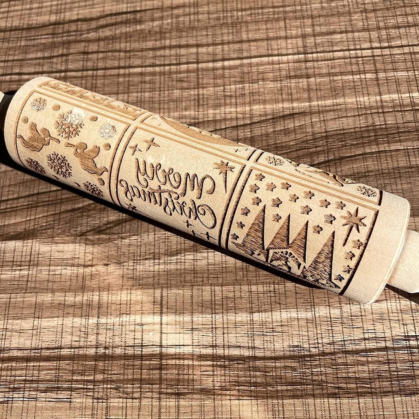 💕50% off this week💕-gingerbread man rolling pin
