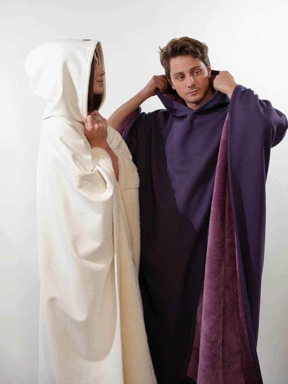 👩‍❤️‍👨New loose hooded cloak for men and women