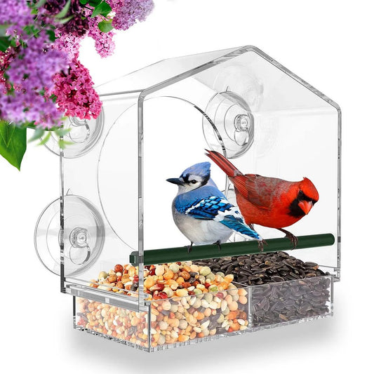 Window Bird Feeder For Outside