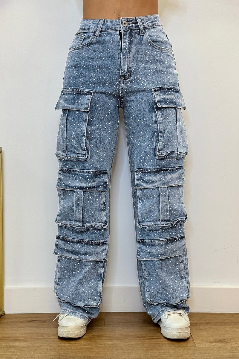 Rhinestone Jeans – Wear Your Confident Look with Comfortable Freedom of Movement