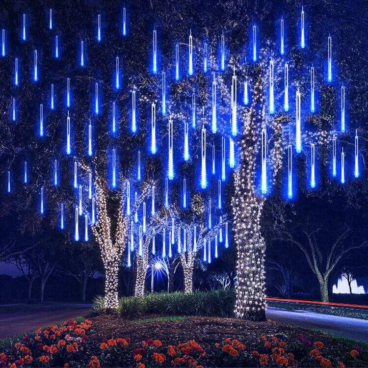 snowfall icicle led lights