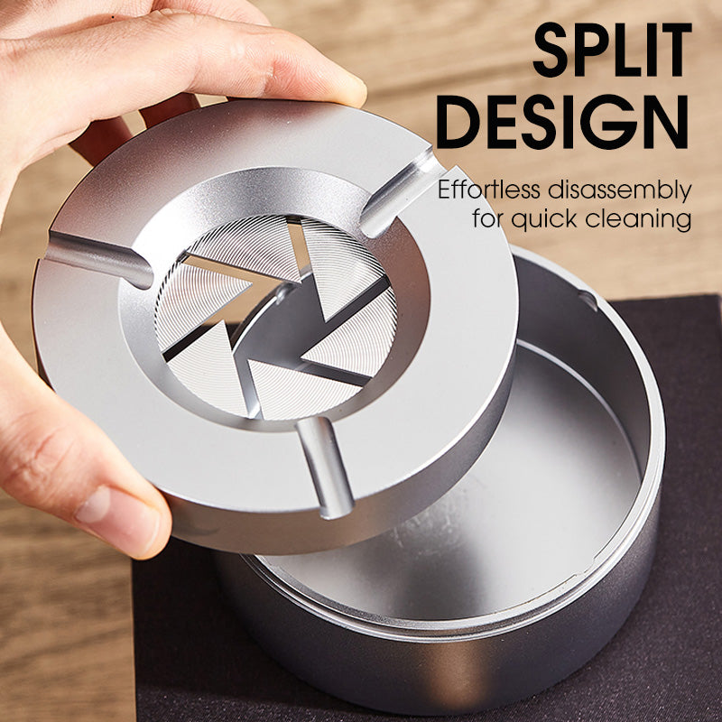 ✨✨360° Stainless Steel Twist-Lock Ashtray