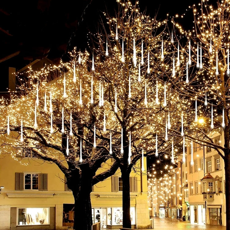 snowfall icicle led lights