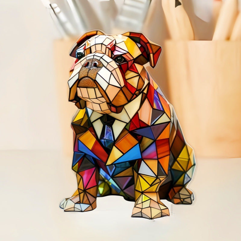 🔥Hot selling🐶magical colorful dog lamp art night lights