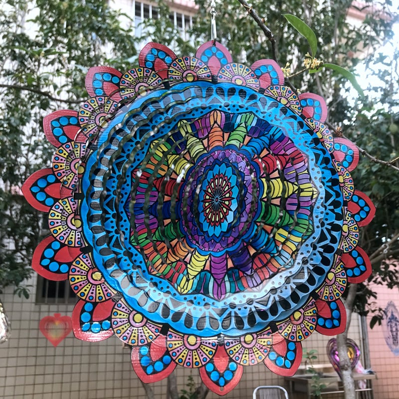 3D Effect Wind Spinners