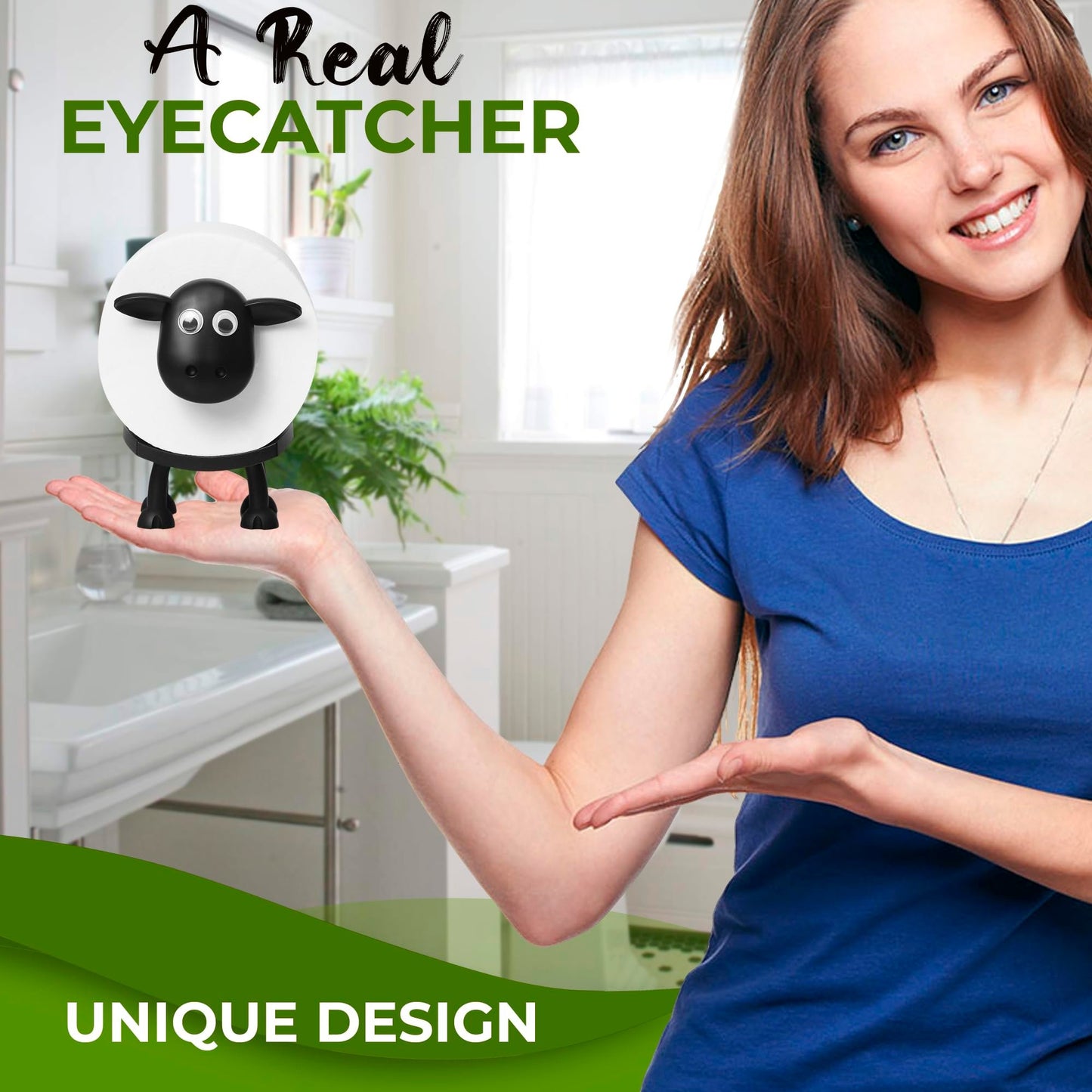 🎁Sheep Toilet Roll Holder