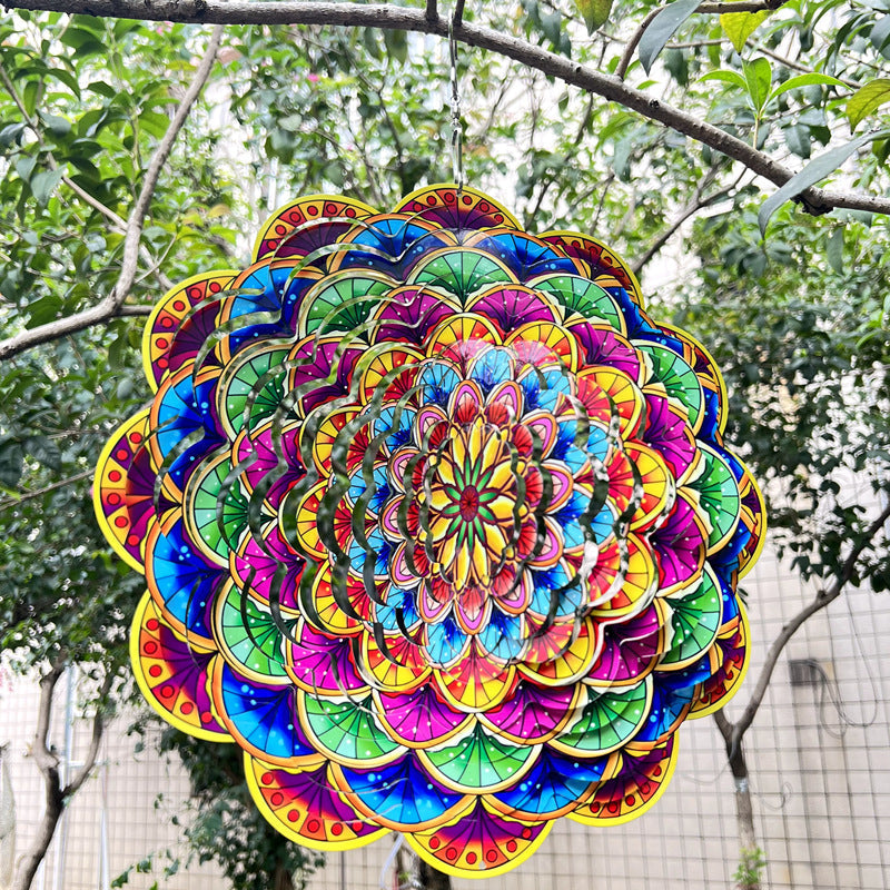 3D Effect Wind Spinners