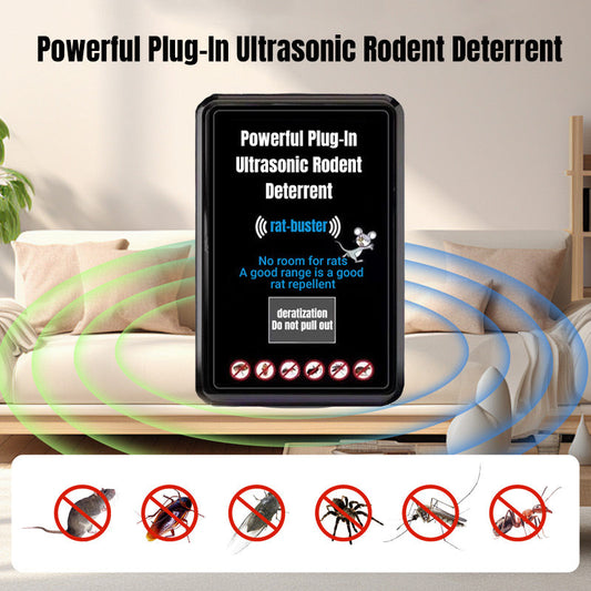1+1 Free | AntiSound - Powerful Plug-In Ultrasonic Rodent Repellent