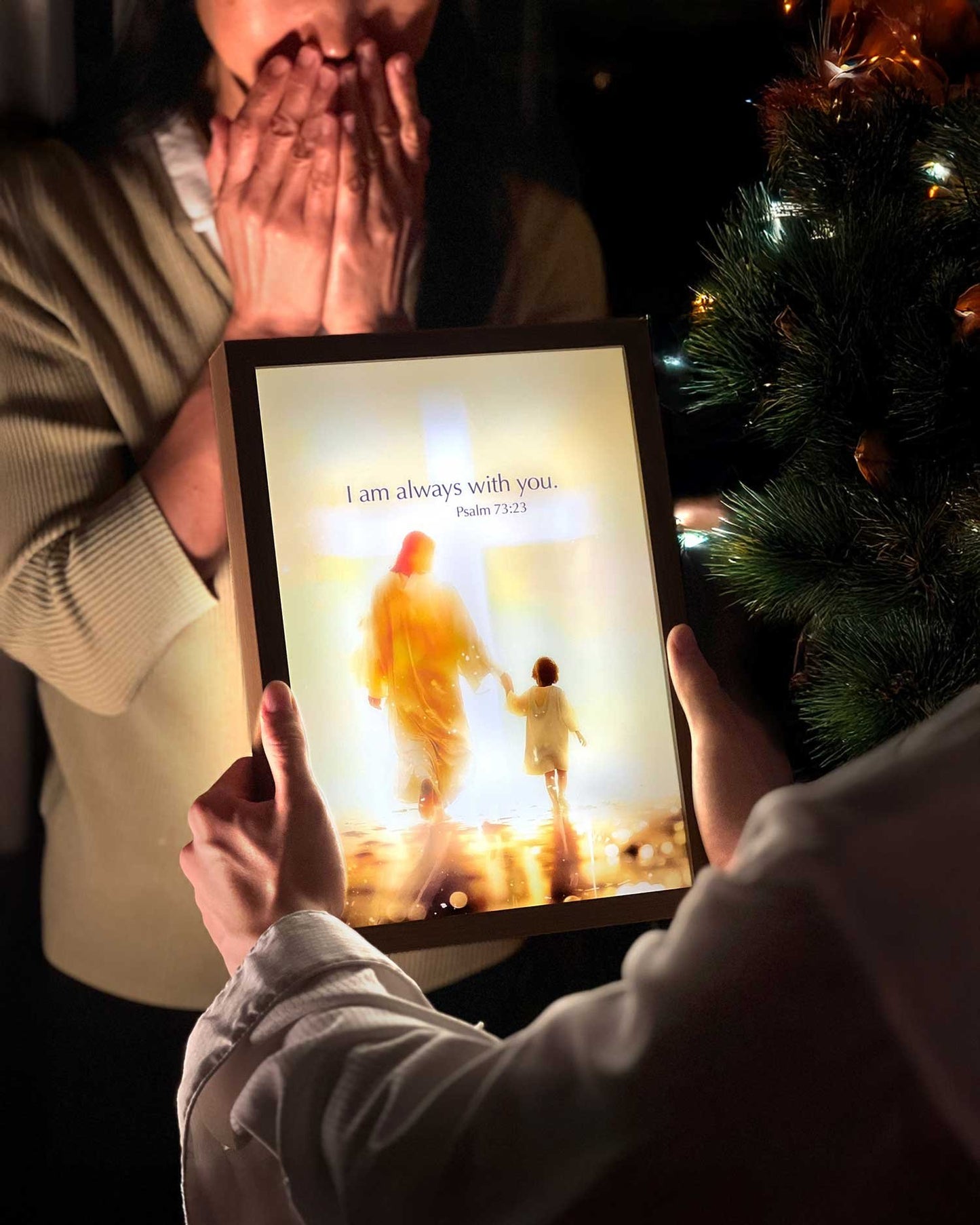 🙏He Is With Me -- The Jesus Lamp