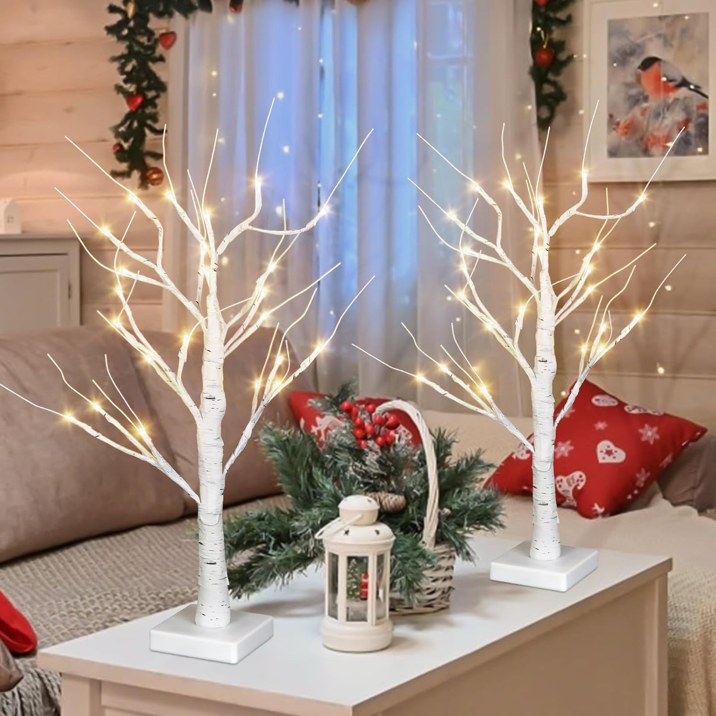 🌟Birch Tree With LED Lights