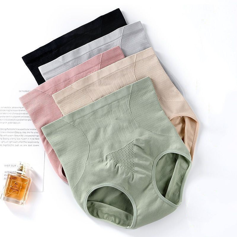 [🔥Flash Sale 50% Discount] New women's graphene seamless high-waisted antibacterial shaping panties
