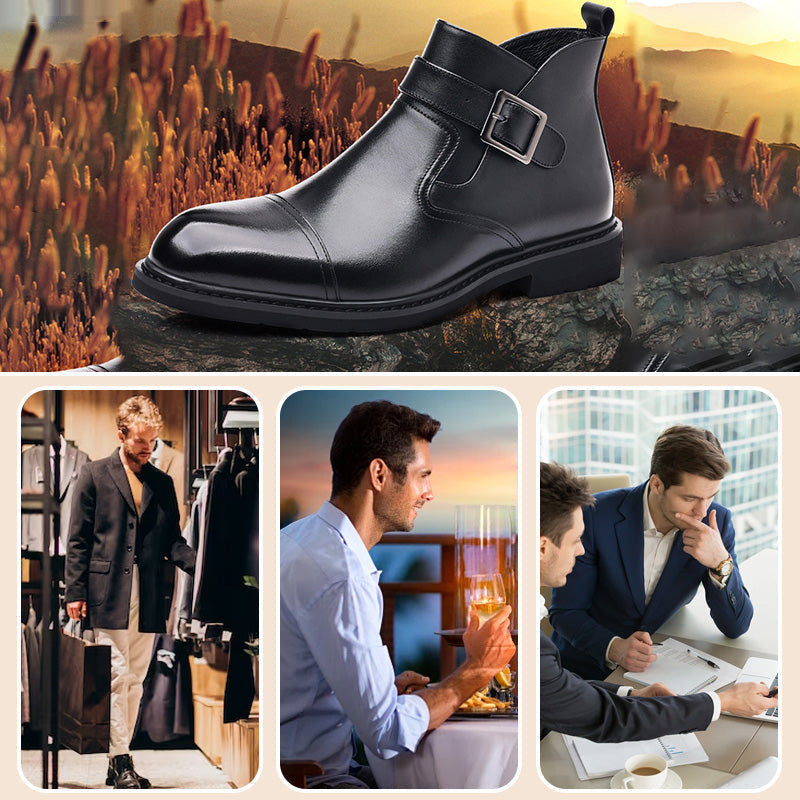 🔥🔥50%OFF-Men’s Vintage Fashion Durable Ankle Boots