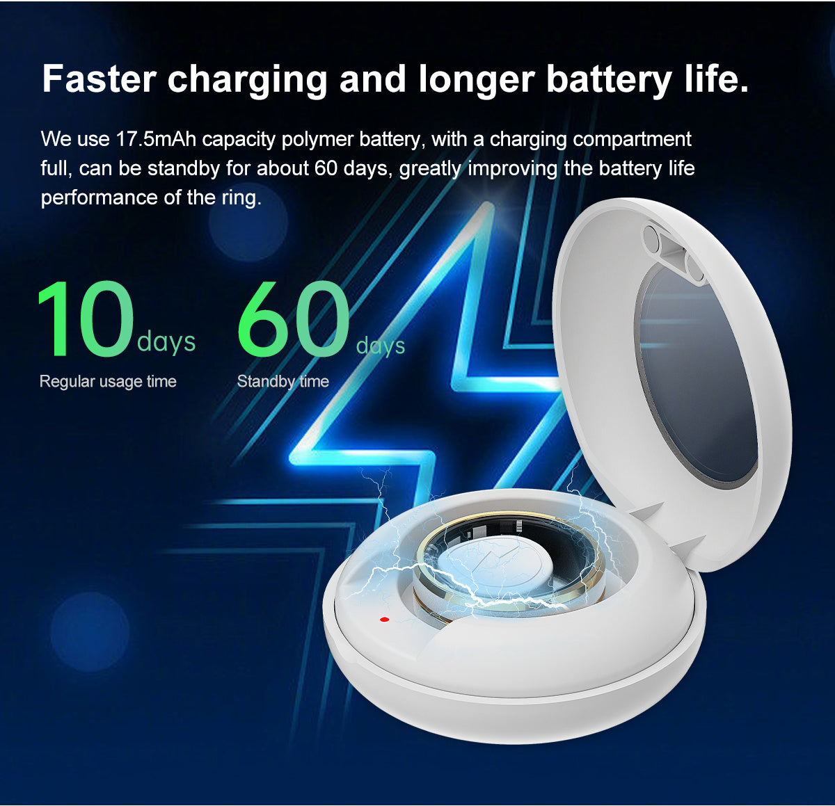 🔥Smart Ring (IP68 Waterproof) Compatible with iOS and Android