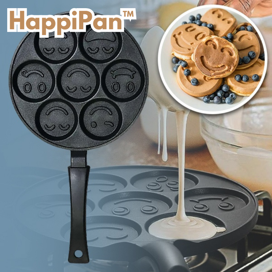 HappiPan — Perfectly Shaped Smiley Pancakes for a Happy Start to the Day