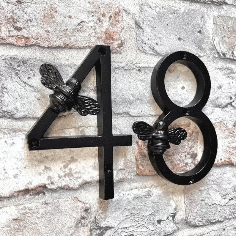 🔥This week's hot sale🔥Bee House Number Plate