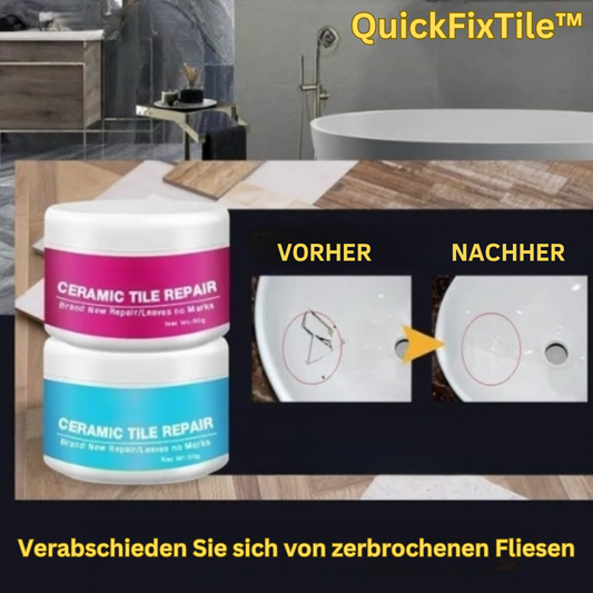 QuickFixTile - Effortless Repairs for Perfect, Like-New Surfaces Every Time