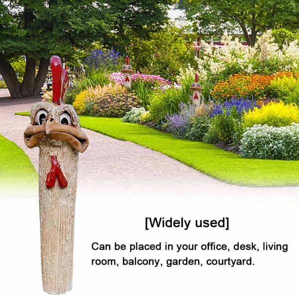 Hidden Chick Garden Decoration