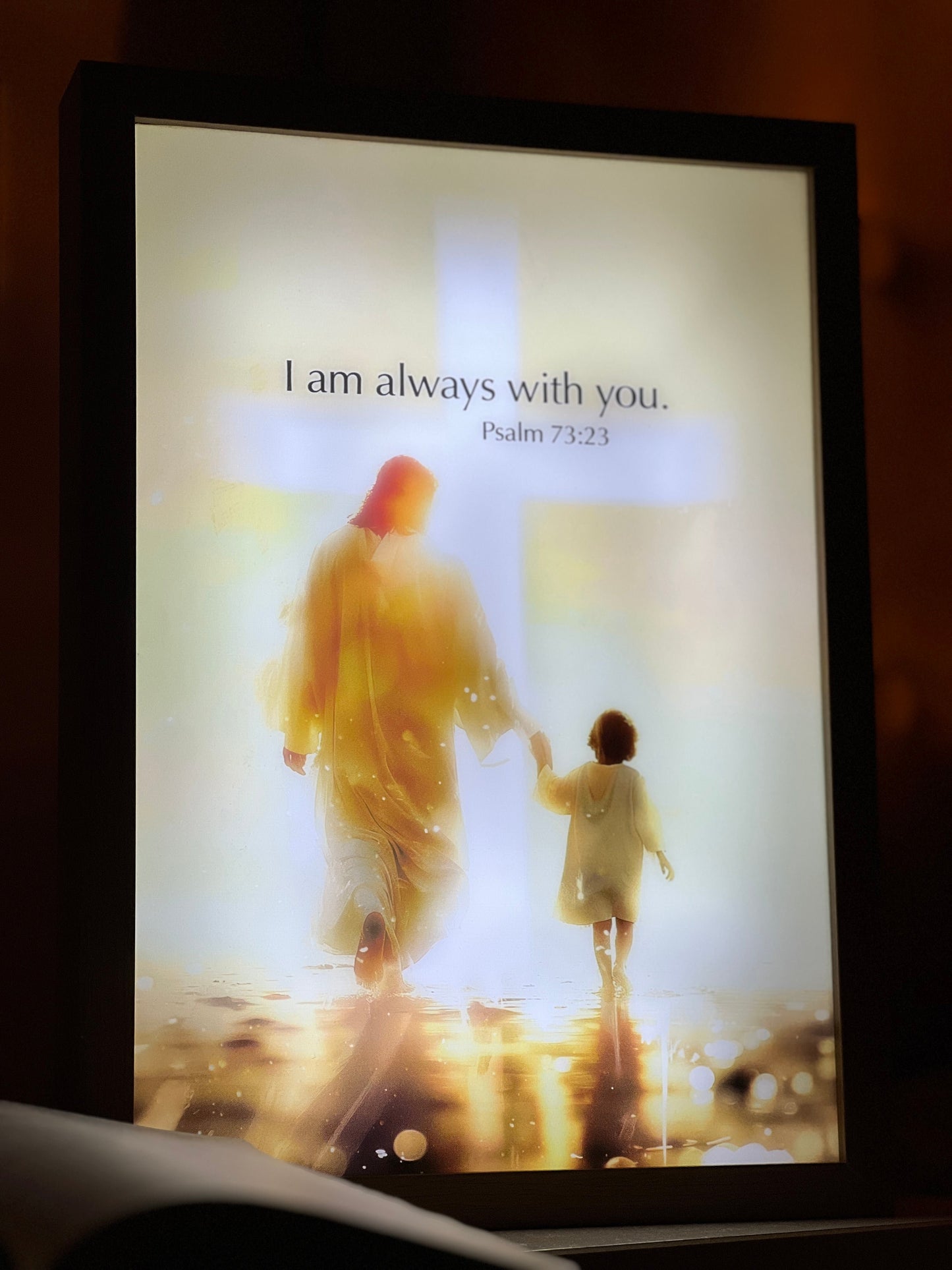 🙏He Is With Me -- The Jesus Lamp