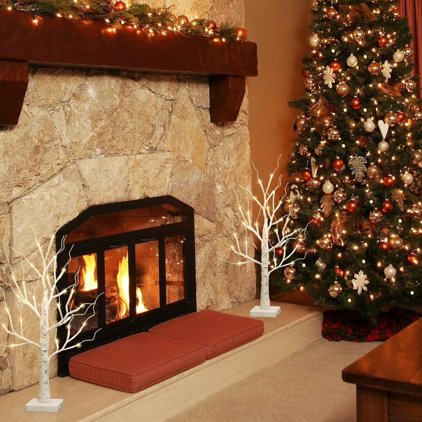 🌟Birch Tree With LED Lights