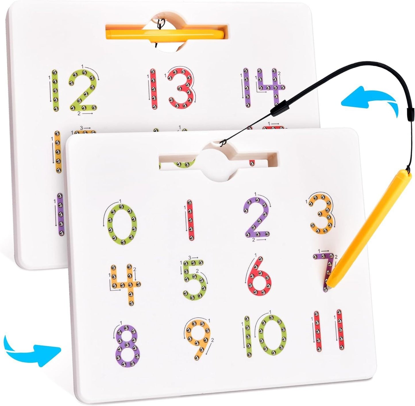 Double Sided Magnetic Letters Board