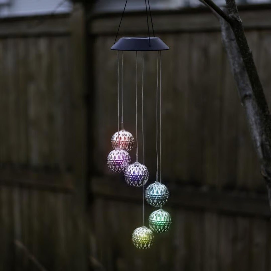 Limited-Time Offer 🔥 Color-Changing LED Solar Wind Chimes