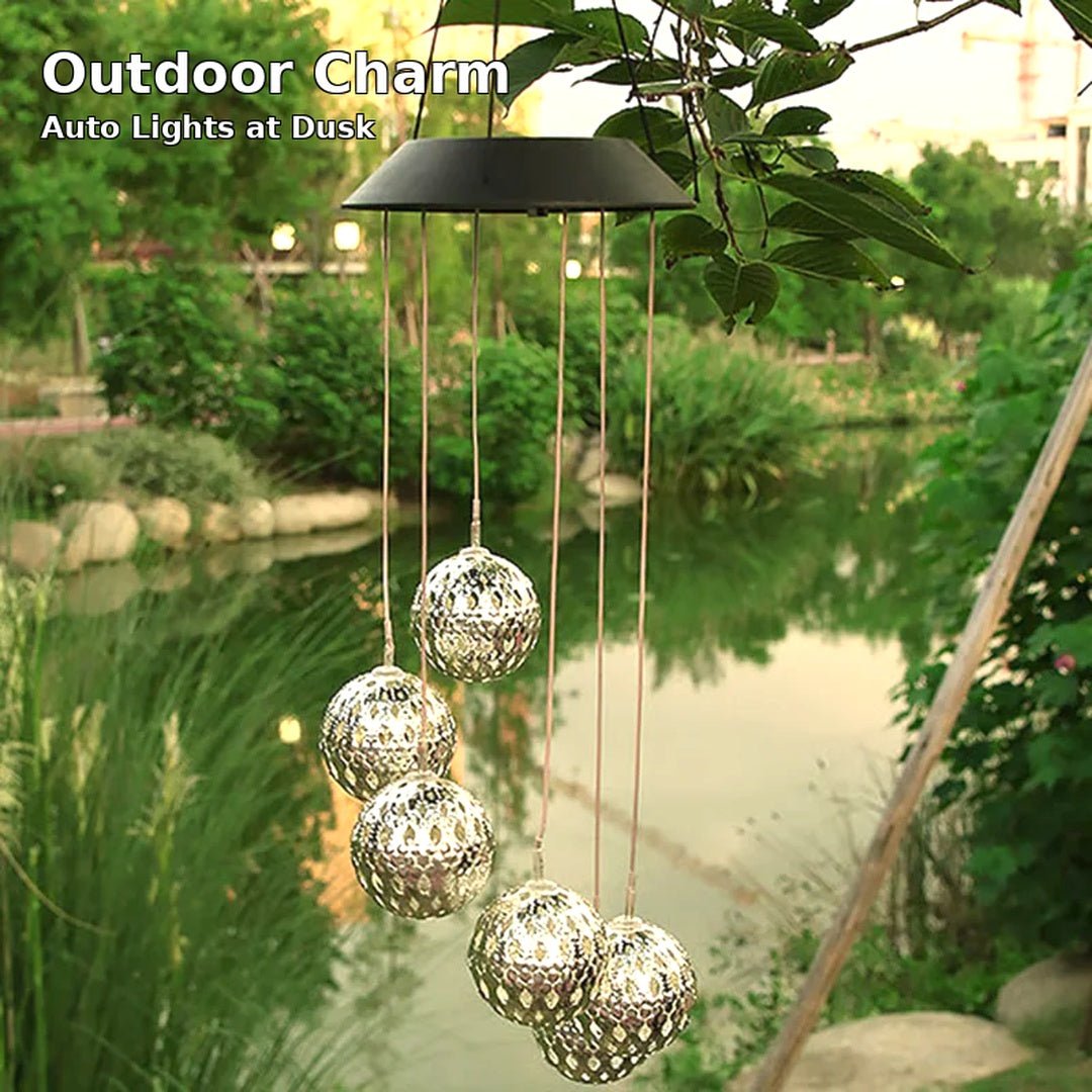 Limited-Time Offer 🔥 Color-Changing LED Solar Wind Chimes