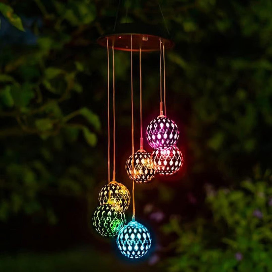 Limited-Time Offer 🔥 Color-Changing LED Solar Wind Chimes